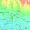 Serava (rivière) topographic map, elevation, terrain