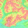 Агрызский район topographic map, elevation, terrain