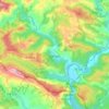 Sobrado topographic map, elevation, terrain