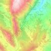 Palena topographic map, elevation, terrain