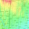 八千乡 topographic map, elevation, terrain