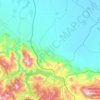 Municipal Unit of Tamasi topographic map, elevation, terrain