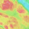 Лебединое озеро topographic map, elevation, terrain