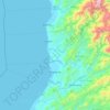 Bugasong topographic map, elevation, terrain