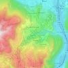 Brentonico topographic map, elevation, terrain