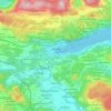 Velden am Wörther See topographic map, elevation, terrain