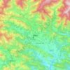 Pokhara topographic map, elevation, terrain