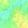 Salto topographic map, elevation, terrain