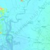 San Jacinto de Yaguachi topographic map, elevation, terrain