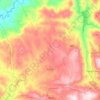 Austis topographic map, elevation, terrain