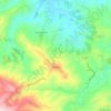 Staffolo topographic map, elevation, terrain