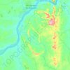 Xambioá topographic map, elevation, terrain