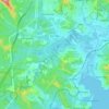 Cockle Creek topographic map, elevation, terrain