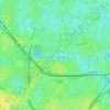 Wilmersdorf topographic map, elevation, terrain