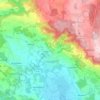 Frickingen topographic map, elevation, terrain