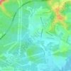 Holmesville topographic map, elevation, terrain