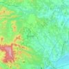 Pla de l'Estany topographic map, elevation, terrain