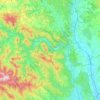 Black Mountain topographic map, elevation, terrain