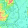 LaPlatte I Precinct topographic map, elevation, terrain
