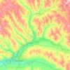 Сакмарский район topographic map, elevation, terrain