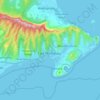 East Honolulu topographic map, elevation, terrain