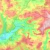 Schlüchtern topographic map, elevation, terrain