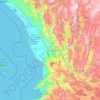 Nayarit topographic map, elevation, terrain