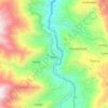 Mato topographic map, elevation, terrain