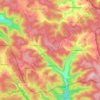 Flörsbachtal topographic map, elevation, terrain