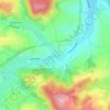Friemen topographic map, elevation, terrain