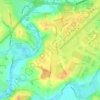 Baginton topographic map, elevation, terrain