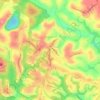 Cajazeiras XI topographic map, elevation, terrain