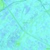 Oostkerke topographic map, elevation, terrain