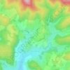 Bischofrod topographic map, elevation, terrain