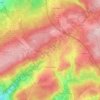 Francorchamps topographic map, elevation, terrain
