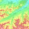 Laberweinting topographic map, elevation, terrain