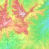 Castellfollit del Boix topographic map, elevation, terrain