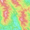 Lavant topographic map, elevation, terrain