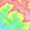 Bouelles topographic map, elevation, terrain