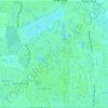 Plantation topographic map, elevation, terrain