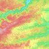 Pansfelde topographic map, elevation, terrain
