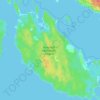 Большой Берёзовый остров topographic map, elevation, terrain