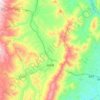 龙树镇 topographic map, elevation, terrain