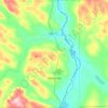 Wallagrass topographic map, elevation, terrain