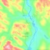 Wallagrass topographic map, elevation, terrain