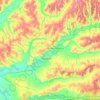 Кинель-Черкасский район topographic map, elevation, terrain