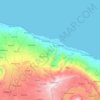 Tejakula topographic map, elevation, terrain