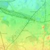 Moosach topographic map, elevation, terrain
