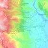 Vevchani topographic map, elevation, terrain