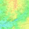 Hoxfeld topographic map, elevation, terrain